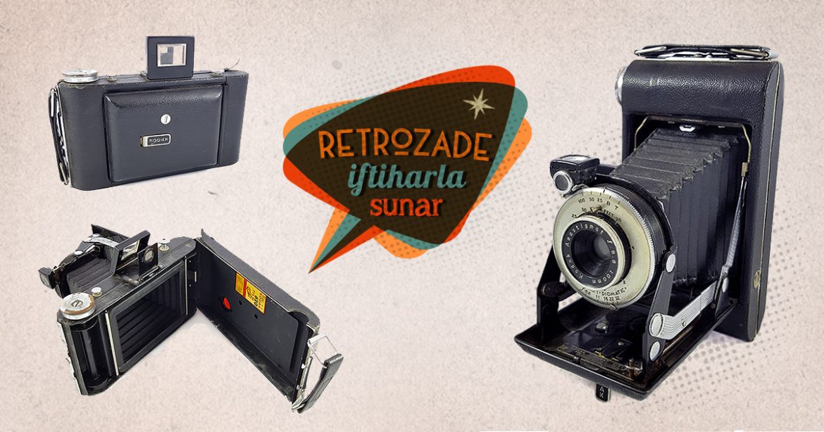 Retrozade Kodak Vigilant Six-16 Fotoğraf Makinesi