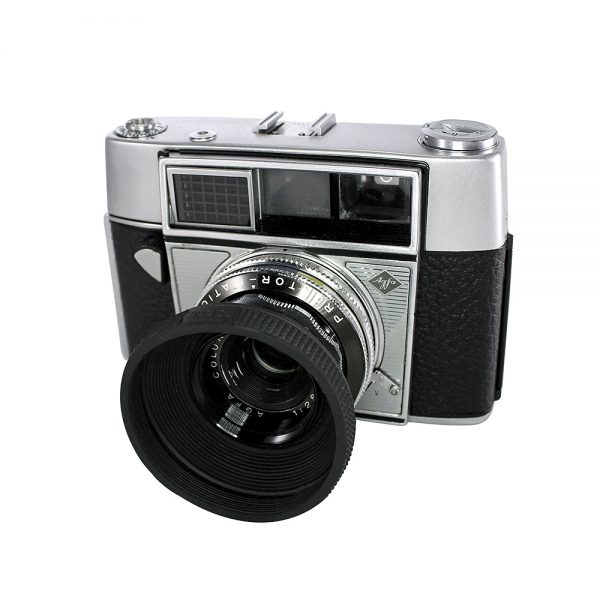 Agfa Selecta - 1962 Alman yapımı tam otamatik 35mm fotoğraf makinesi. Prontor-Matic P shutter, Agfa Color-Apotar 1:2.8/45mm lens - Retrozade - Vintage