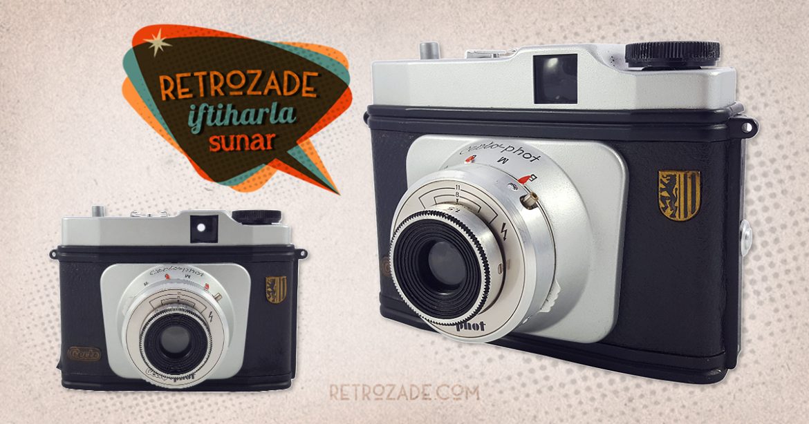 Certo-Phot 1958 Almanya üretimi, 6X6 orta format fotoğraf makinesi. 120 roll film kullanır. Retrozade - Vintage • Retro • Antika