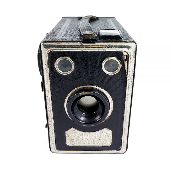 Balda Rollbox,1932-1935 yıllarında üretilen Alman box fotoğraf makinesi! 6x9 formatında 120 roll film kullanır... Retrozade - Vintage • Retro • Antika