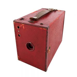 Kodak Brownie n°2 Model F, 1929 - 1933 Amerika üretimi box fotoğraf makinesi! Nadir bulunan kırmızının cazibesi! ✨Retrozade✨Vintage • Retro • Antika