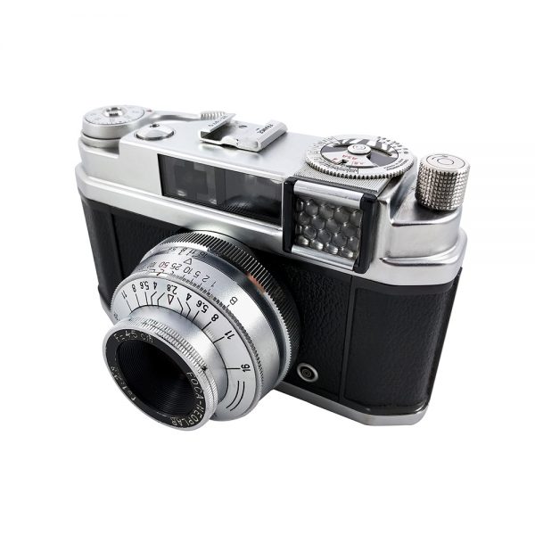 Foca Focasport ID 35mm fotoğraf makinesi 1950 sonları Fransa üretimi, Neoplar 2,8 / 45 mm lens ile koleksiyonerlerin gözdesi! ✨Retrozade✨ Vintage • Retro